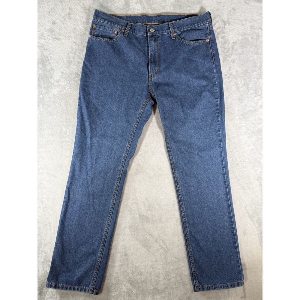Levis 511 Jeans Mens 38x32‎ Blue Denim Slim Fit